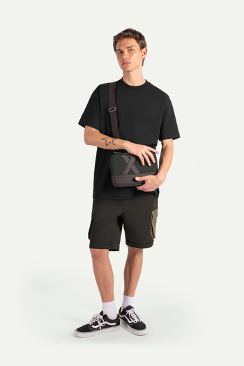 KAFT Unisex Çapraz Mini Çanta - Nougrod - Asphalt