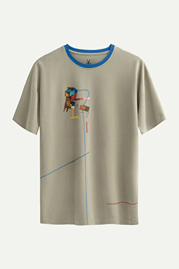 KAFT Unisex Oversize Design T-Shirt - Nclot