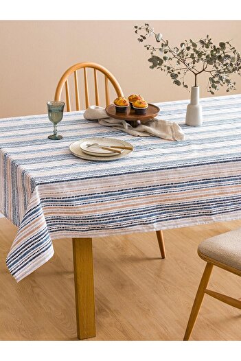 LC Waikiki LCW HOME Karişik Çizgili Masa Örtüsü 140x180 cm (S5)