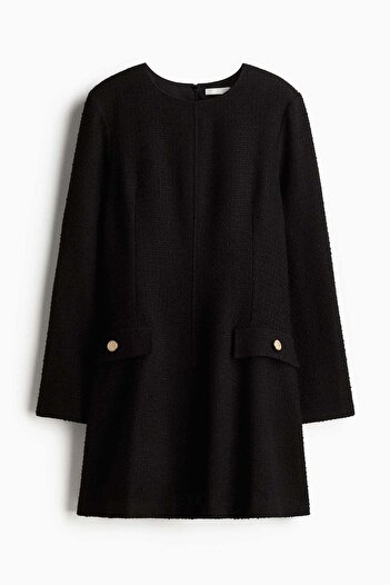 H&M Bouclé-weave dress