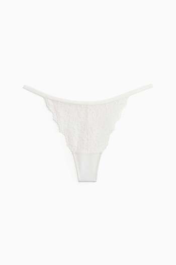 H&M 3-pack lace tanga thong briefs