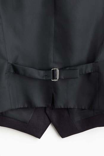 H&M Slim Fit Linen suit waistcoat