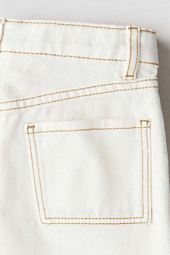 H&M Cotton twill skirt