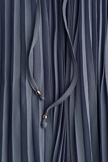 H&M Pleated maxi skirt