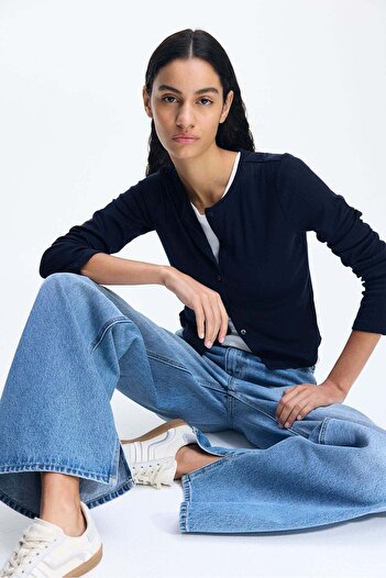 H&M Pointelle jersey cardigan