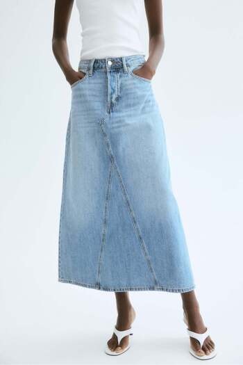 H&M A-line denim skirt