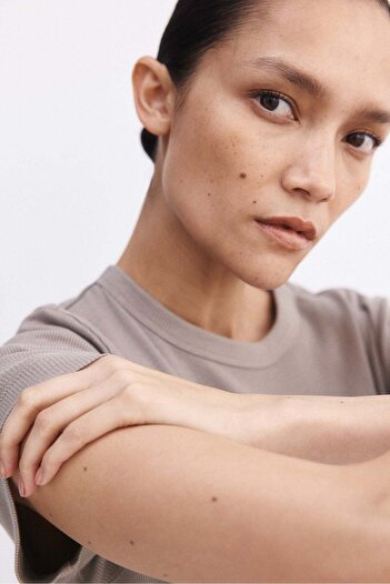 H&M MAMA Ribbed T-shirt dress