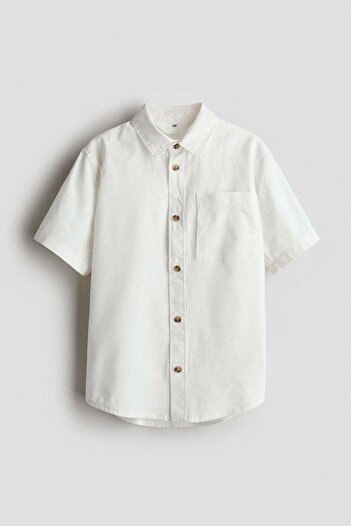 H&M Linen-blend Shirt