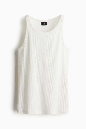 H&M Slim Fit Ribbed vest top