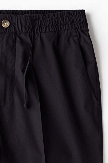 H&M Regular Fit Cropped cotton trousers