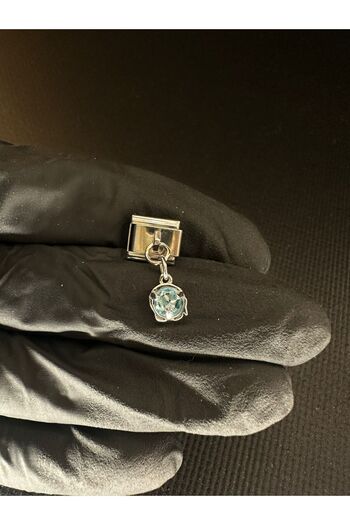 Mutenaura Stainless Steel Nomination Charm