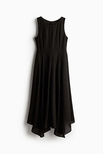 H&M Asymmetric-hem dress