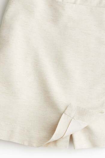 H&M Linen-blend skort