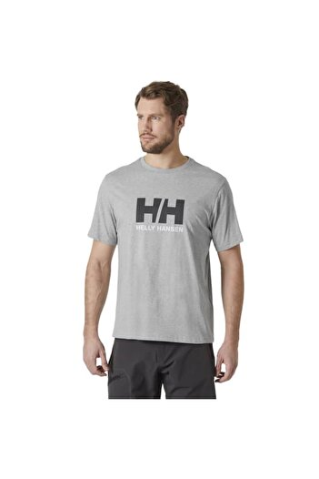 Helly Hansen Helly Hansen Hh Logo T-Shirt 3.0 Men's Gray Tshirt Hha.54596-Hha.949