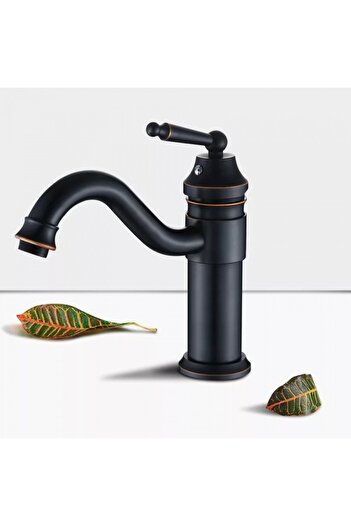 Smack Medium Antique Black Basin Faucet 1739D