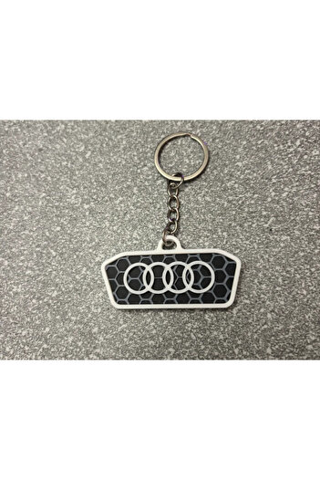 CosmosCraft Audi Logo Keychain.Plastic