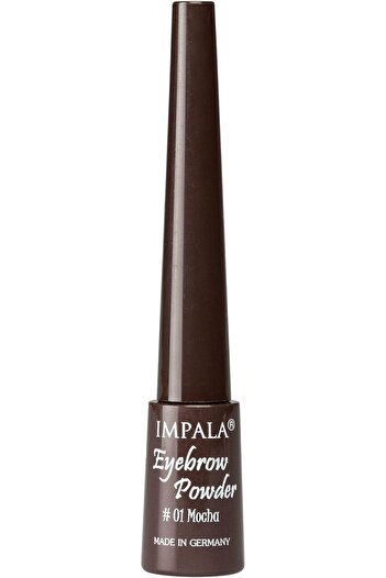 IMPALA Eyebrow Powder NO:01 Mocha long wear with easy applicator-1g