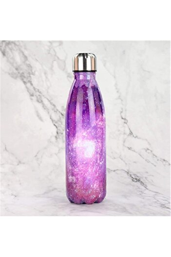 COOYA Stainless Steel Sports Water Bottle, Double-Layer Vacuum Insulation, 500ml, Suitable for Sports