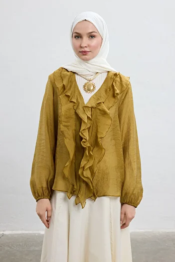 Qef Bamboo Shawl Ecru