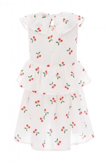 Pinolini Cherry Patterned Poplin Dress