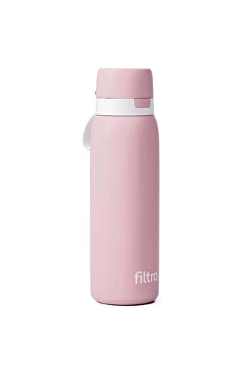 FILTRO Thermos with activated carbon cartridge, THERMO PURE 740 CB, double wall with vacuum, optimal sealing 12 hours