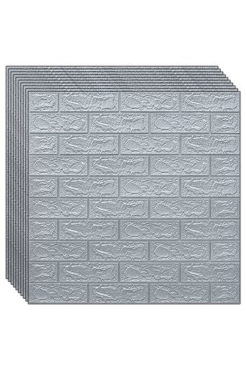 NEXTLY Set 50 X Tapet Autoadeziv 3d , Pentru Tavan/perete, Design Caramida, Waterproof, Ajustabil