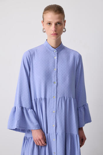 Touché Privé Φόρεμα με κουμπιά Oversize