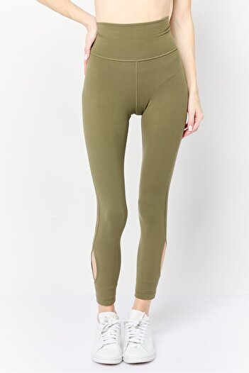 adidas Women Tight Fit Training Leggings, Olive
