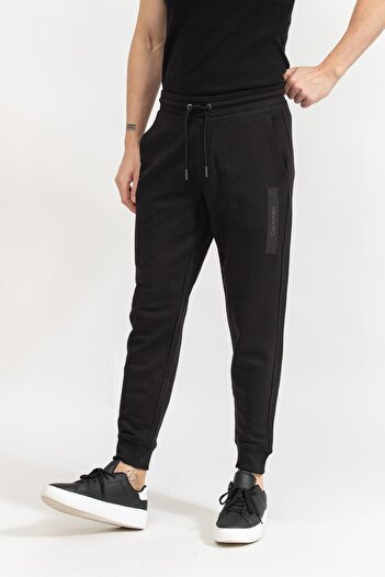 Calvin Klein Men's Regular Fit Casual Black Sweatpants