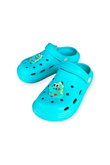 Twingo Children's Blue Light Sole Orthopedic Closed Front Plah Pool Daily Slippers Sandals