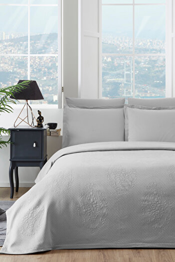 Özdilek Özdilek Jacquard Double Luxury Pique Set
