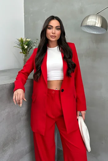 msm fashion Women's Blazer Jacket Comfortable Fit Lined Single Button Jacket