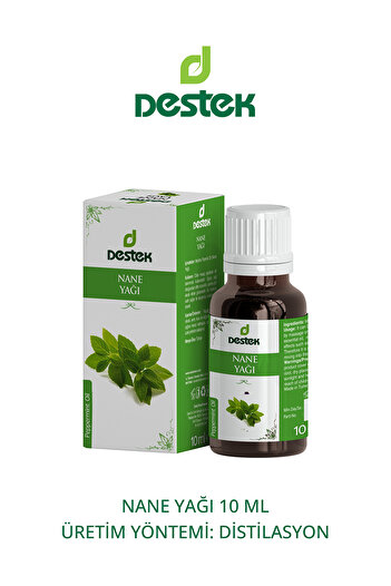 Destek Nane Yağı (distile) 10 Ml