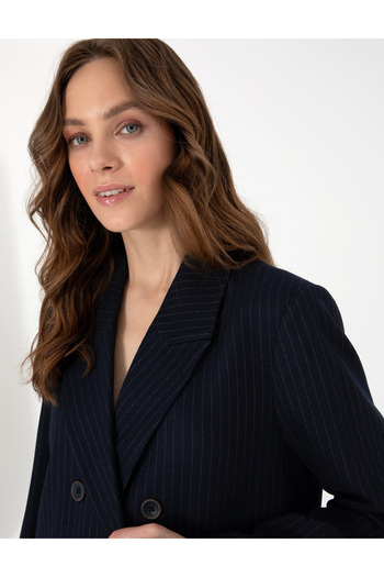 Pierre Cardin Navy Blue Comfort Fit Jacket 50290395 -Vr033