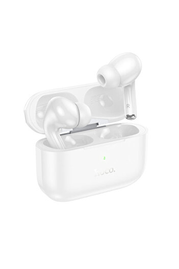 REDz Accessories Căști Bluetooth Hoco, model EW56, reducere a zgomotului, funcție Siri, albe