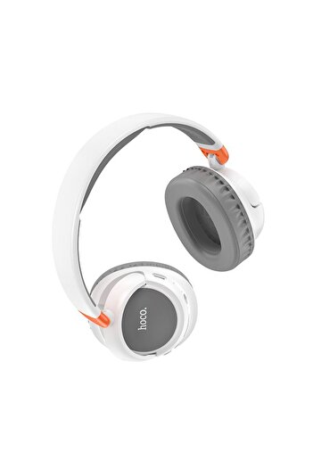 REDz Accessories Căști wireless over-the-ear, Bluetooth, Hoco W43, Bluetooth 5.2, 250 mAh, Căști, Alb