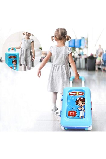 1st Kids Medical Bag Role Play Set Doctor Pretend Play House Toy