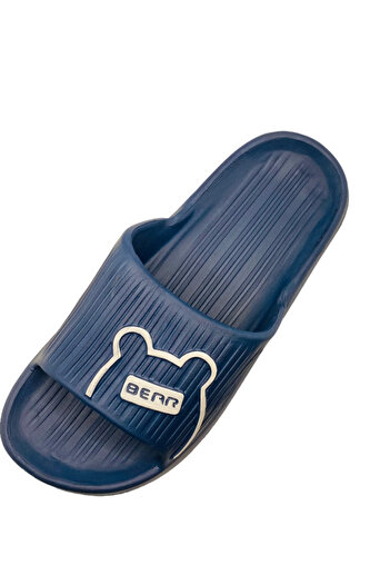 TECOS Men's beach or pool slippers, Tecos, size 44-45, 27.5 centimeters, teddy bear print
