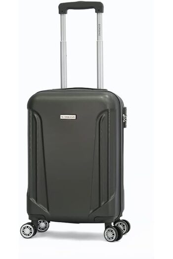 Giordano Single Travel Suitcase,cabin Size -tsa Lock - 20inch,grey