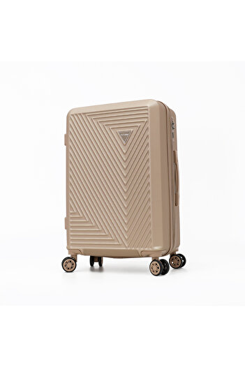 Titan Hardside Luggage Trolley Bag 3 Pieces Set, Champagne (S-20", M-24", L-28")