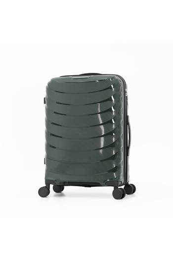DILIXI Hardside Luggage Trolley Bag 3 Pieces set, Green (S-20, M-24, L-28 Inch)