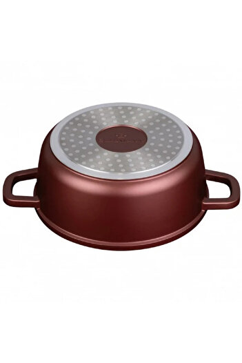 Blaumann Saucepan with lid, cast aluminum, 3-layer ceramic coating, 20x8.5 cm, capacity 2.3 l
