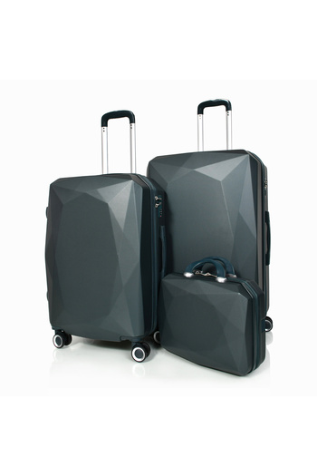 MORANO Morano 4-Piece Luggage Set Durable and Lightweight Spinner Wheeled Suitcase with Numbered Security Lock