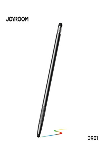 Joyroom Passive Capacitive Soft Touch Stylus pens for touch screens Pen For iPad & iPhones Black