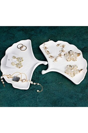 Orange Atelier Handmade Maple Leaves Plate Organizer Jewelry Set Plate