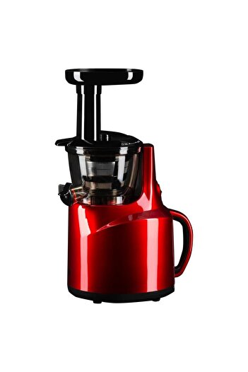 Hausberg Storcator fructe HB-7519RS, prin presare la rece, 150 W, 400 ml, Rosu