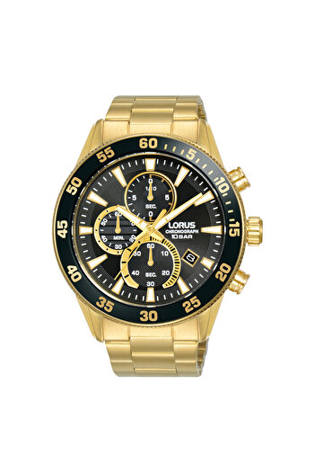 Lorus Sport Herren Uhr Gold Rm330jx9