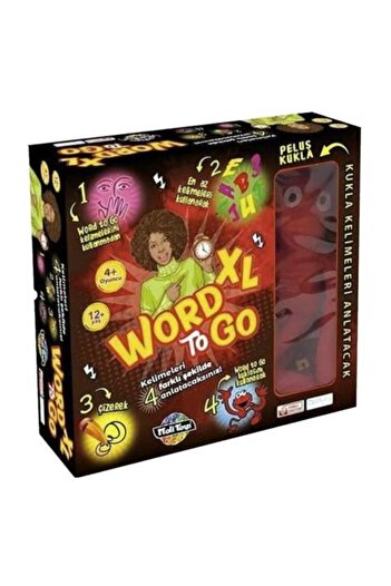 Moli Toys Word To Go Xl Game Plush Puppet Will Tell Words Word Game