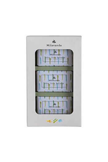 Milavanda Aloe Vera Bar Soap Set