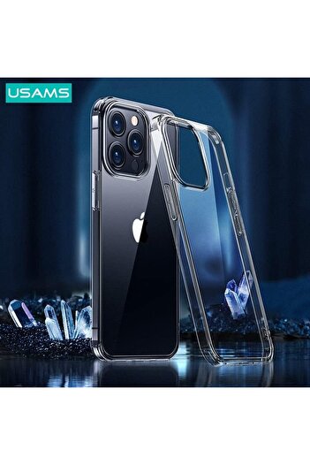 Usams Protection Case for iPhone 13 Pro Max 6.7 Clear